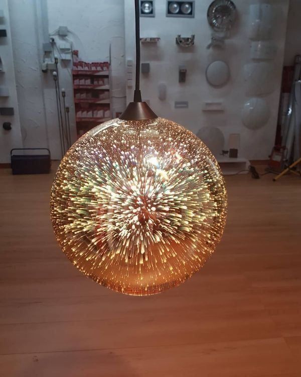 Lampadari & plafoniere: Hängelampe 3D Gold – Nuovo e nell'imballaggio originale da Lachen SZ venduto da ANDDUS-MASSLIGHT 2