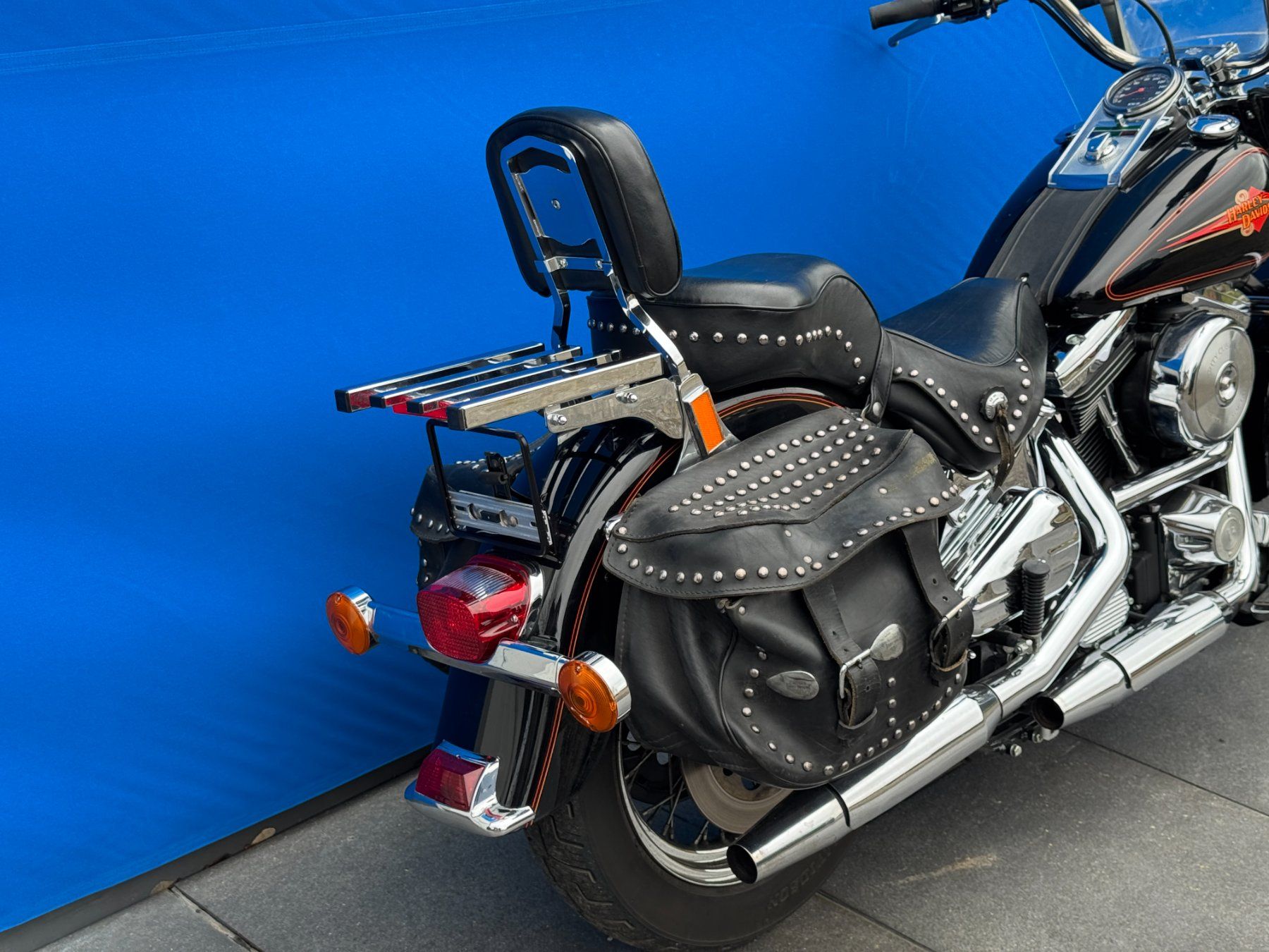 Harley-Davidson Chopper: HARLEY-DAVIDSON FLSTC Softail Classic 1340 ab MFK – Usato da Escholzmatt venduto da Wikinger11 2