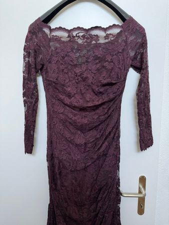 Festmode - Abendkleid OLVI’S bordeaux Gr. 40