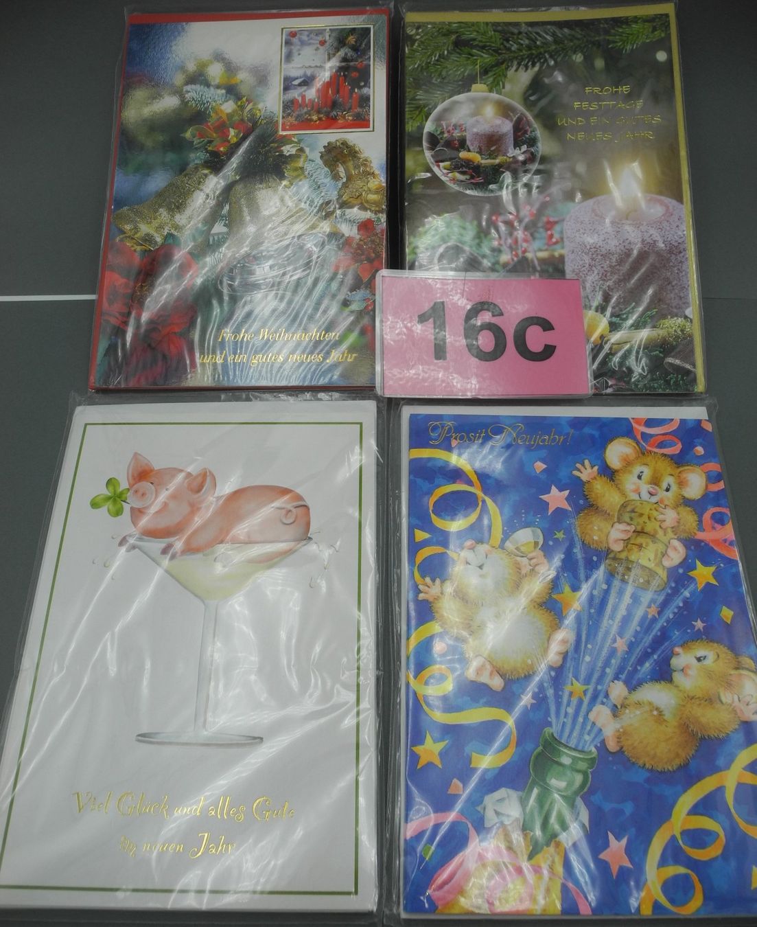Cartoline: 18 Weihnachtskarten, div. Motive, Nr. 16c – Nuovo e nell'imballaggio originale da Kottwil venduto da Crazyrolf