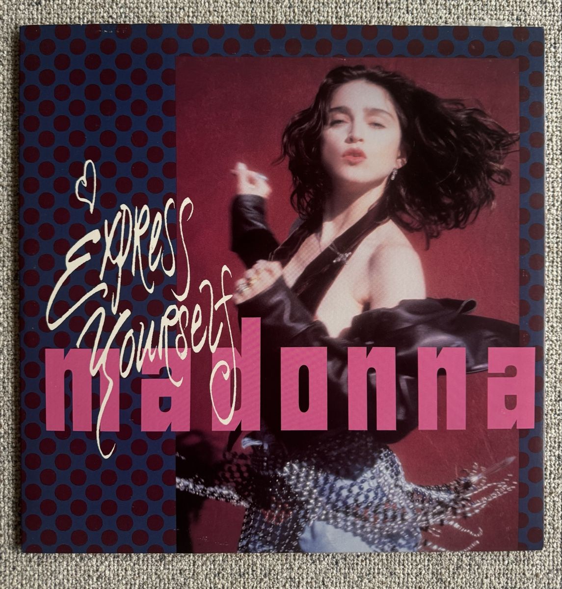 Dischi in vinile: Madonna - Express Yourself - 12" Maxi - 1989 – Usato da Rorbas venduto da BlackstarRecords