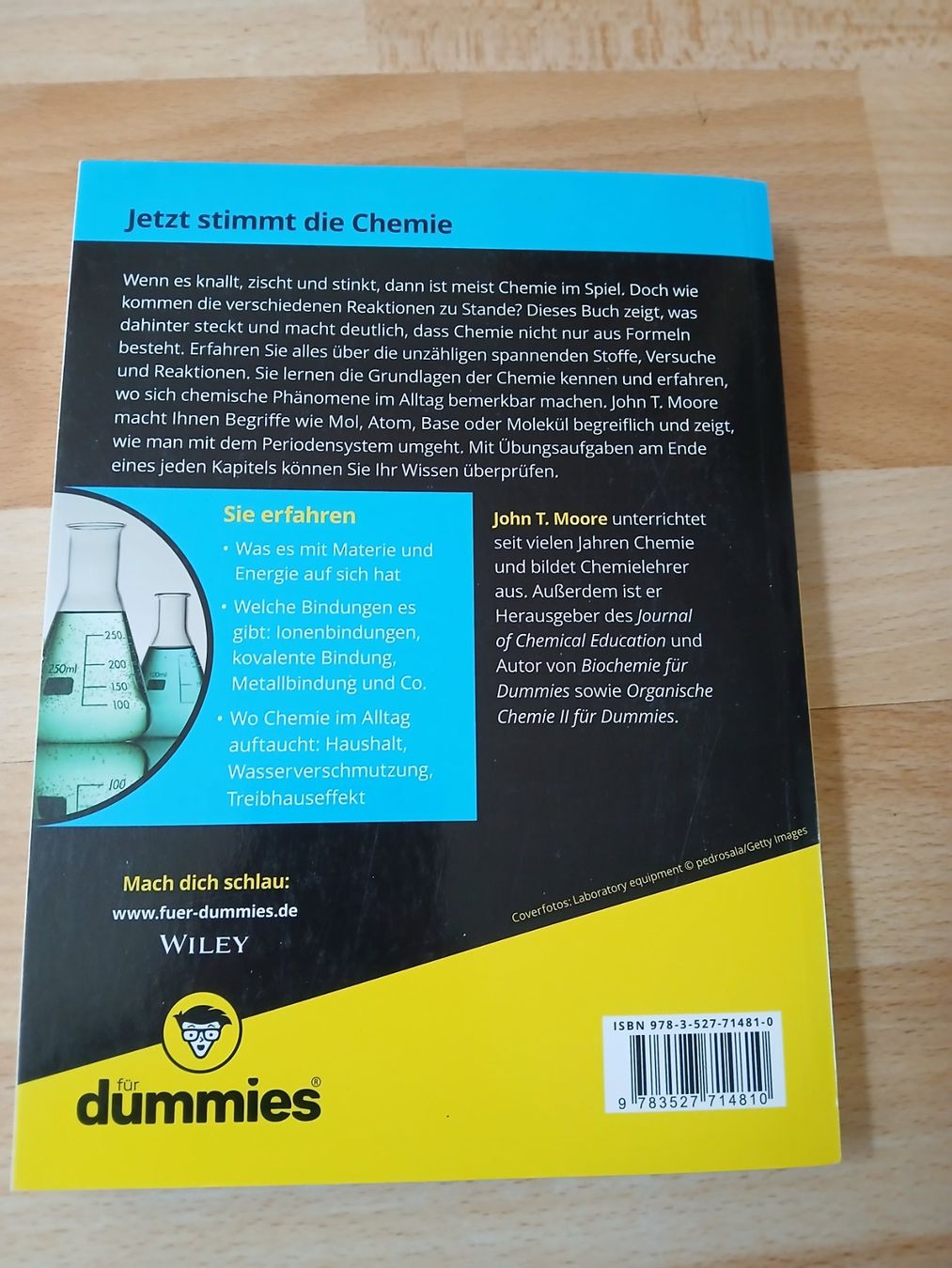 Bücher: Chemie  für dummies – Gebraucht aus Bärschwil von kik_c28v 2