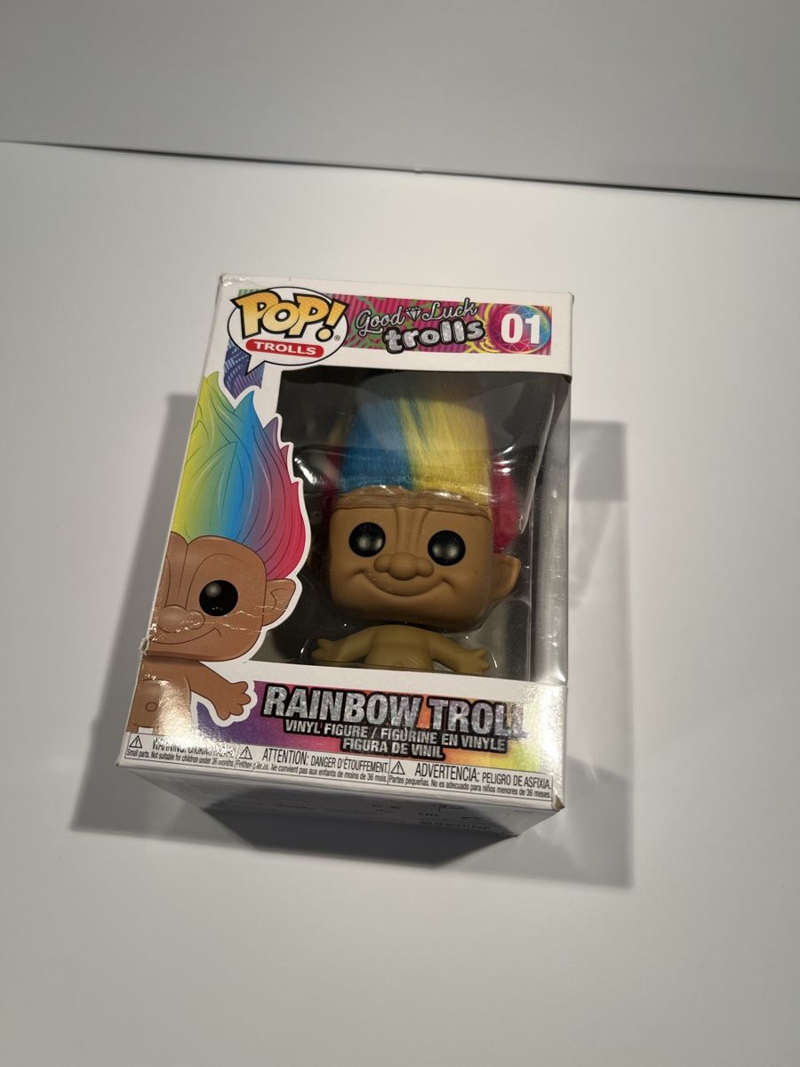 Funko Statuette: Funko Pop Rainbow Troll 01 – Nuovo e nell'imballaggio originale da Rupperswil venduto da sige82