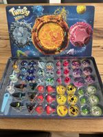 Twisty Mania Spiel Figurensammlung Metallbox guter Zustand