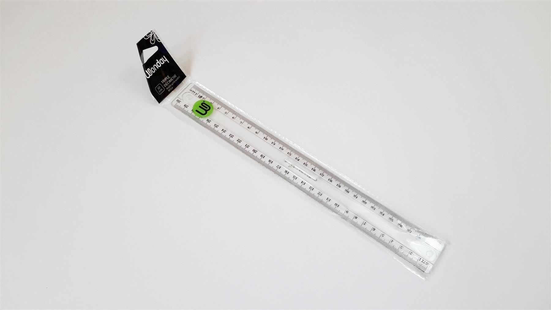 Altro in Scrittura & Disegno: Lineal/Massstab, 300 mm, Griff – Nuovo e nell'imballaggio originale da St. Gallen venduto da cointec 6