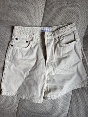Zara Jeans Shorts beige Grösse 38 guter Zustand