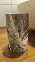 Edler Becher / Vase Onyxmarmor - Unikat in braun