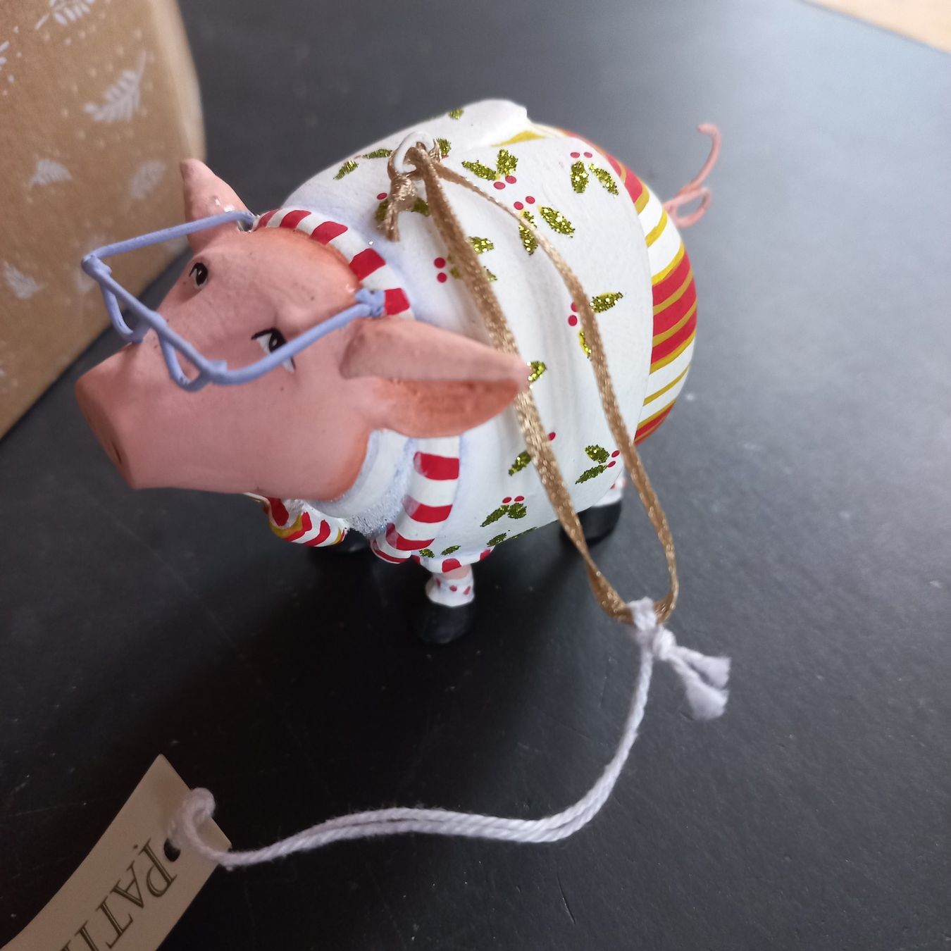 Statuette: Krinkles Weihnachts Schwein – Nuovo e nell'imballaggio originale da emmetten venduto da Ladys4 1