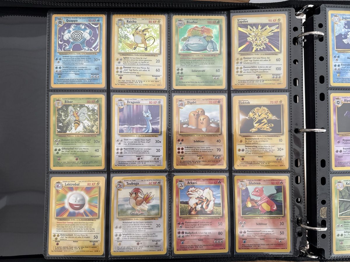 Pokémon Carte collezionabili: Pokemon Base Set Deutsch ab 1- – Usato da Ichertswil venduto da EldenLord 1