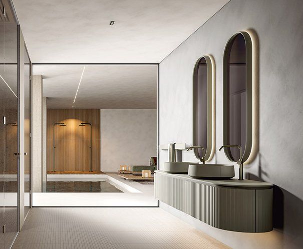 Specchi: Edone Design Spiegel Reflexio mit LED H135 x B45 – Nuovo e nell'imballaggio originale da Küssnacht am Rigi venduto da domusinterior 1