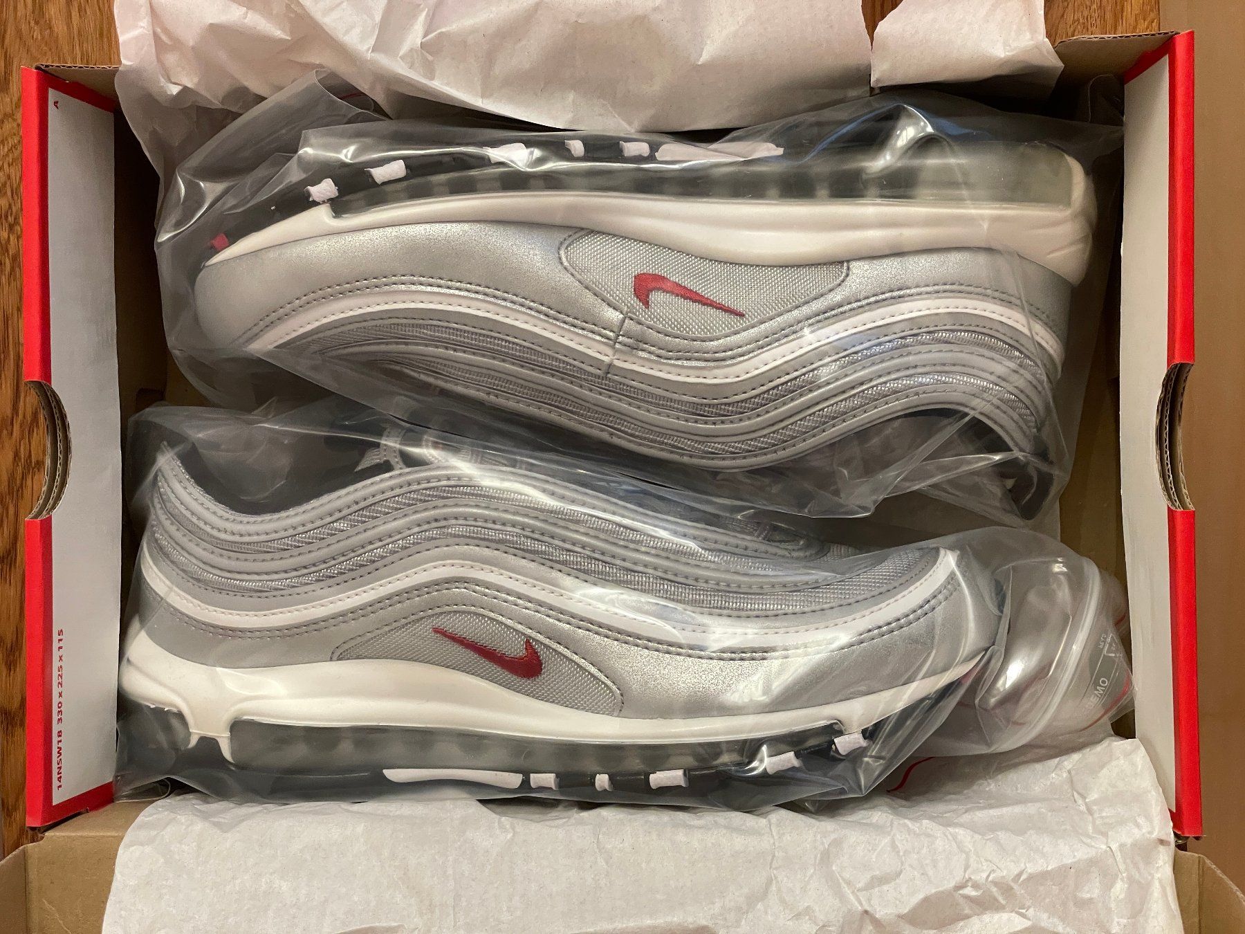 Nike Scarpe da uomo: Nike Air Max 97 OG Silver Bullet 2016  | 42.5 9 – Nuovo e nell'imballaggio originale da Schaffhausen venduto da mar_mfl9 6