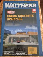 Walthers Cornerstone Urban Concrete Overpass