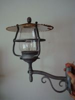 Alte Handgeschmiedete Wandlampe /Aussenlampe mit Charakter
