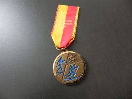 Altes Ski Abzeichen Memorial SC Bramois 1980
