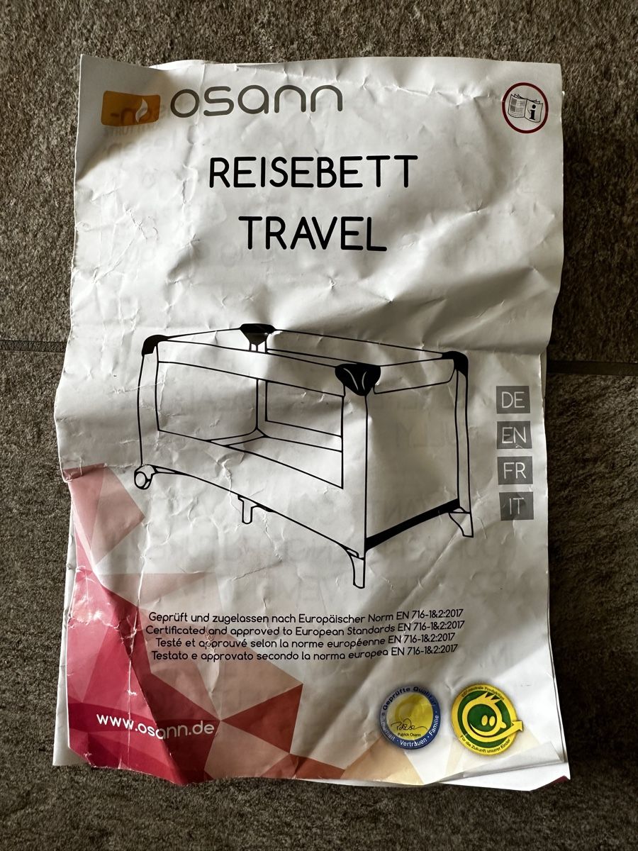 Betten: osann Kinder Reisebett – Neu (gemäss Beschreibung) aus Langenthal von Trader56blue 6