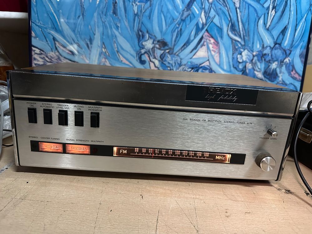 Tuner FM Hi-Fi Revox B260 Argenté - Haut De Gamme Vintage - Occasion
