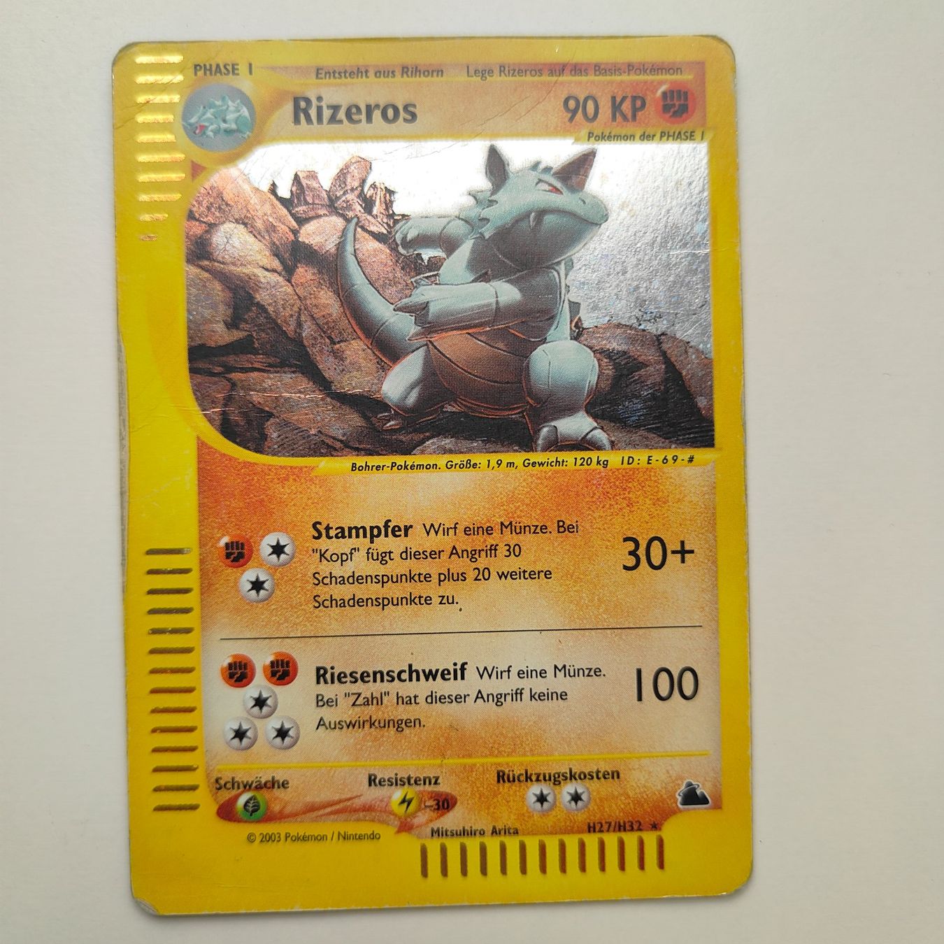Pokémon Carte collezionabili: Pokemon Rizeros Holo Skyridge E-Series ab 1 CHF – Usato da Thalwil venduto da FigurenFreunde