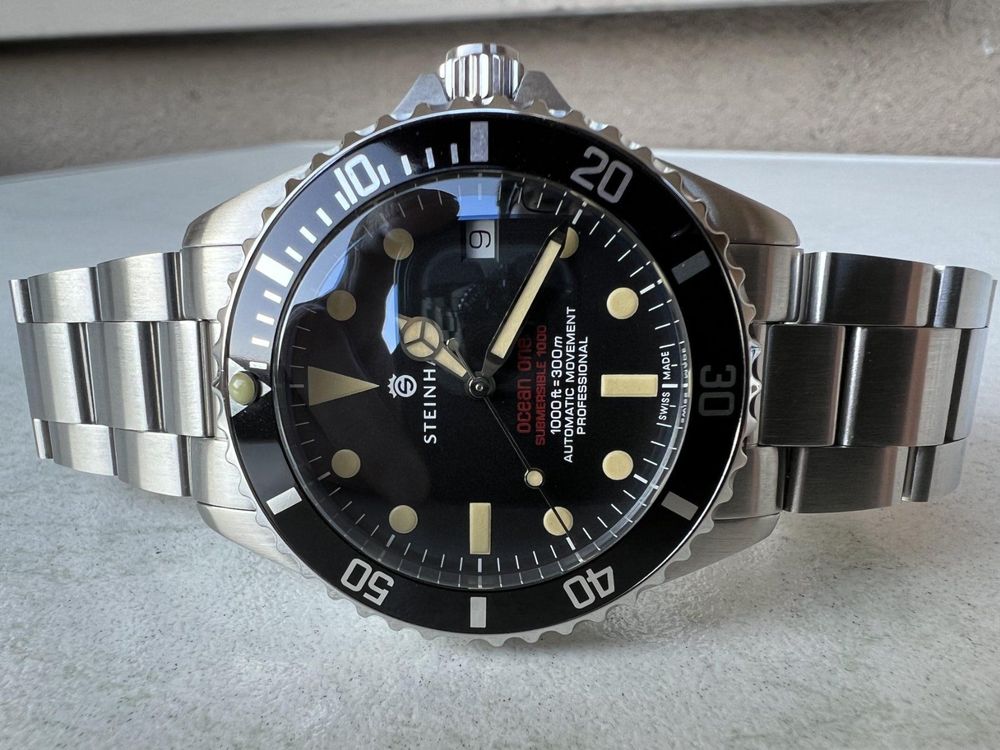 Steinhart Ocean Vintage Red 39 Gnomon Kaufen auf Ricardo