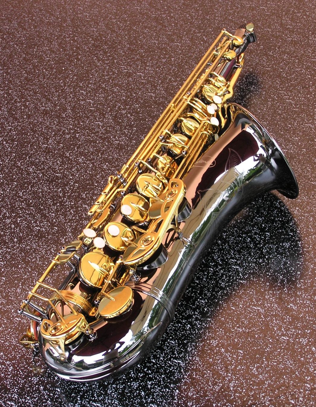 Musikinstrumente: COLEMAN SAXOPHON SCHWARZ/GOLD – Gebraucht aus Grenchen von Antique-hunter