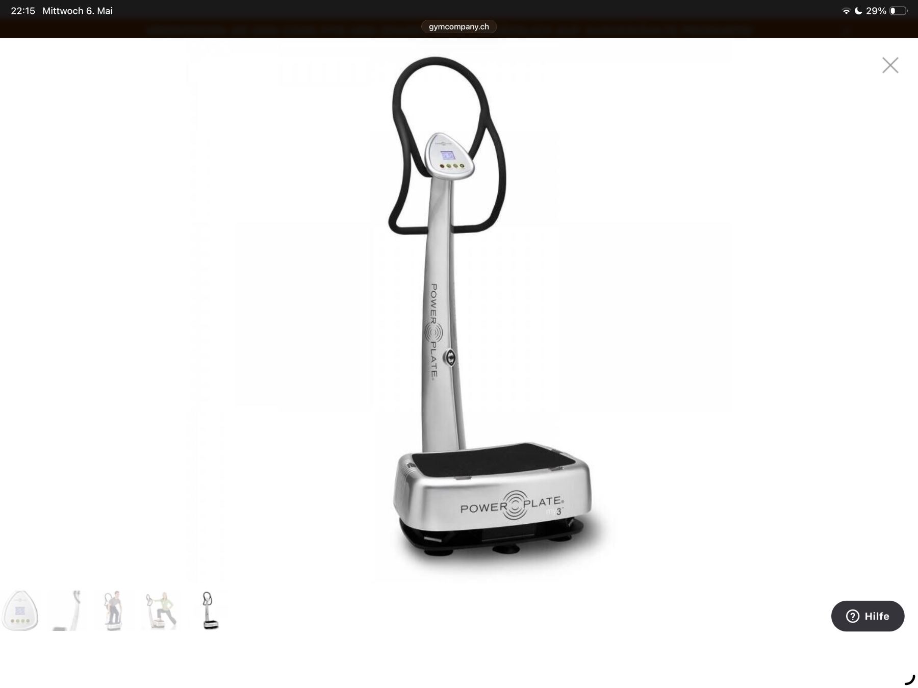Hometrainer: Power Plate my3 – Usato da Pfäffikon venduto da 8808Kaelin
