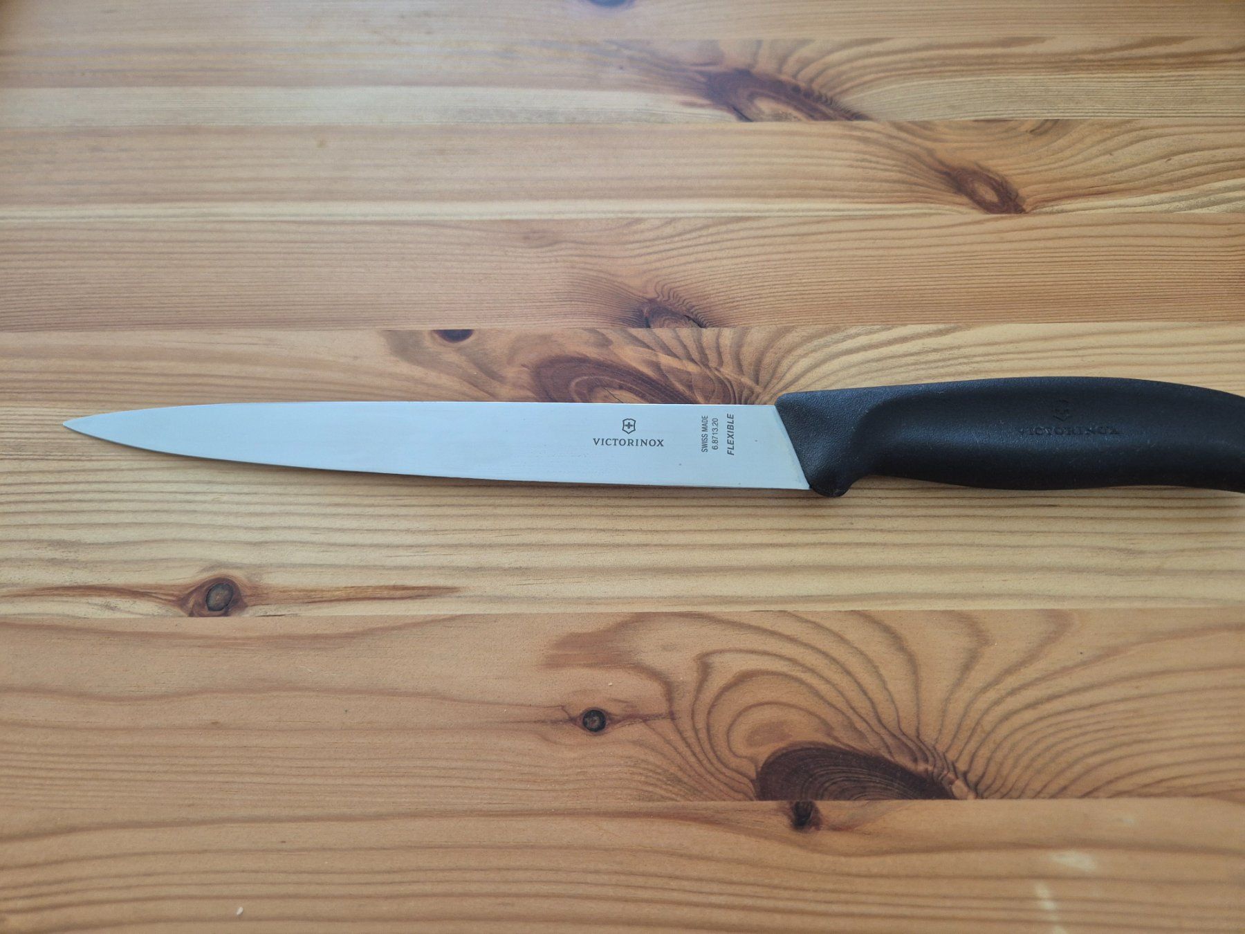 Victorinox Küchenmesser: Scharfes Victorinox Küchenmesser, Filetiermesser – Gebraucht aus Gossau SG von deadfaabioo