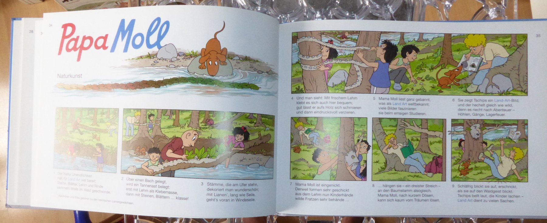 Fumetti: Papa Moll Band 19 entdeckt die Kunst – Usato da Gossau SG venduto da tenerife11 7