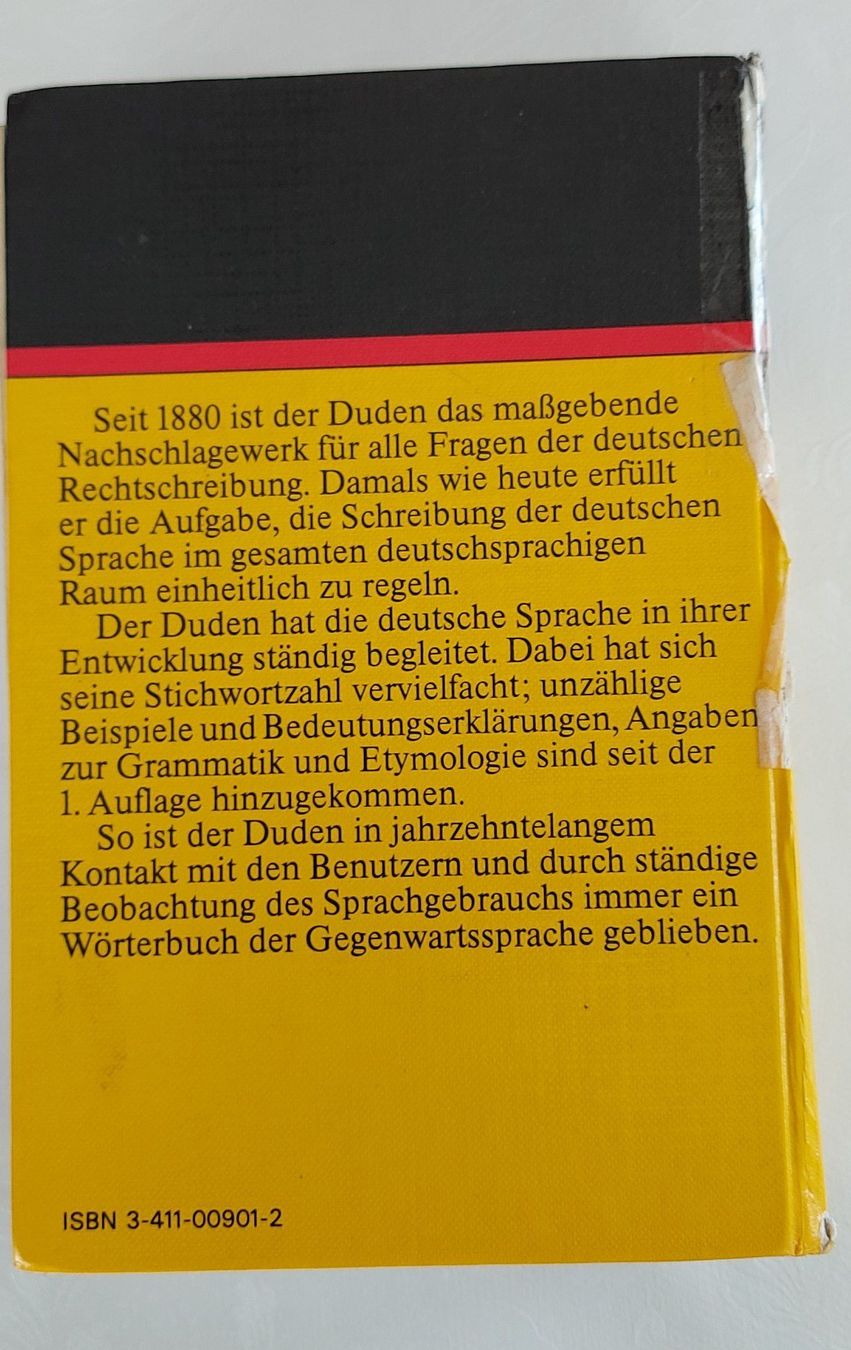 Libri: Duden 80, Die Rechtschreibung – Usato da Ittigen venduto da giallosole 2