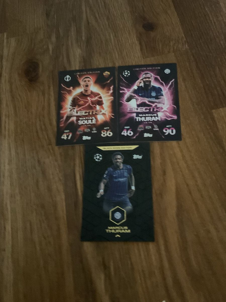 Cartoline: Topps UEFA Champions League cards - 3 pc – Usato da Zürich venduto da vva_jd65