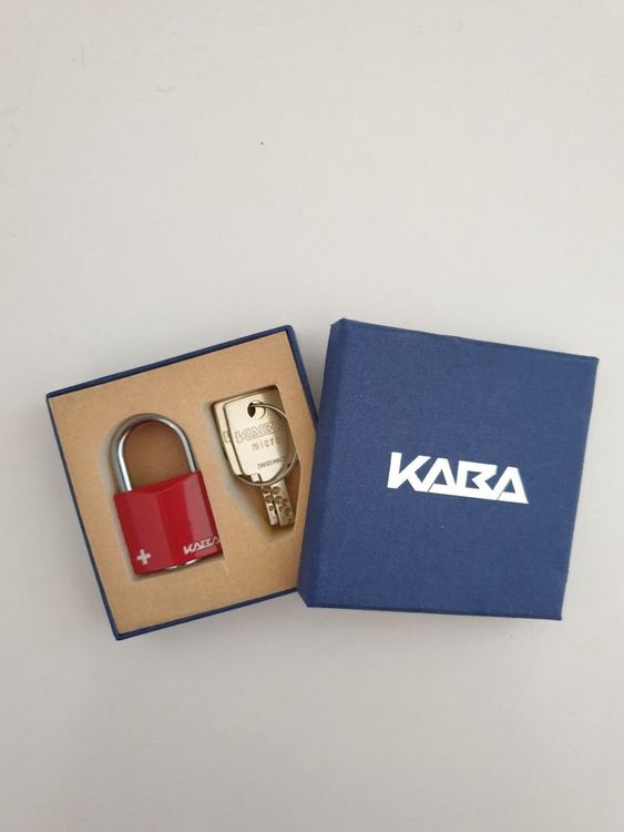 KABA micro Vorhangschloss / SWISS MADE (Neu und originalverpackt) in ...