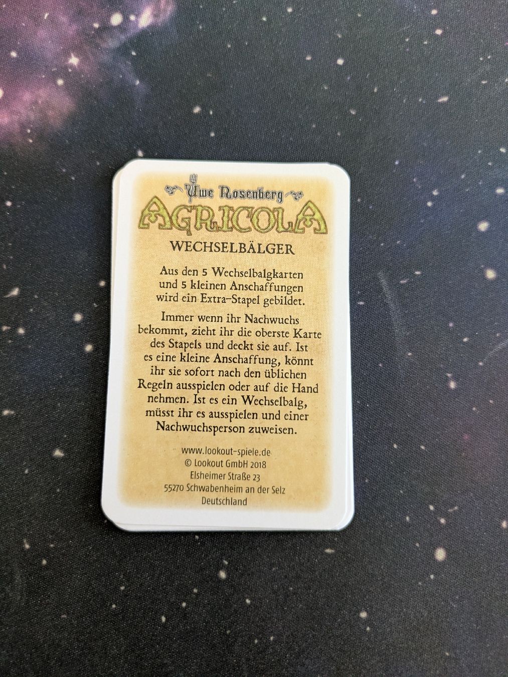 Giochi: Agricola Erweiterungen – Nuovo (secondo la descrizione) da Ottenbach venduto da hellomrzombie