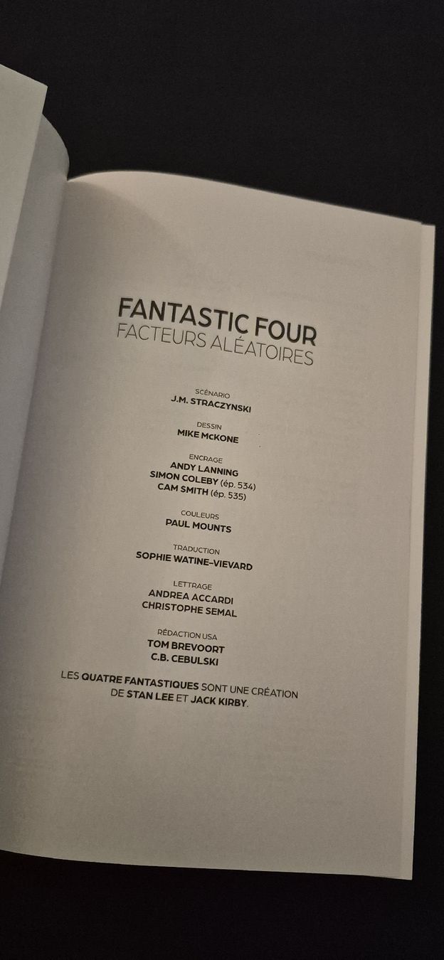 Fumetti: FANTASTIC FOUR MARVEL COMICS BD RÉCIT COMPLET FRANÇAIS 2025 – Usato da Grand-Lancy venduto da luc111 3