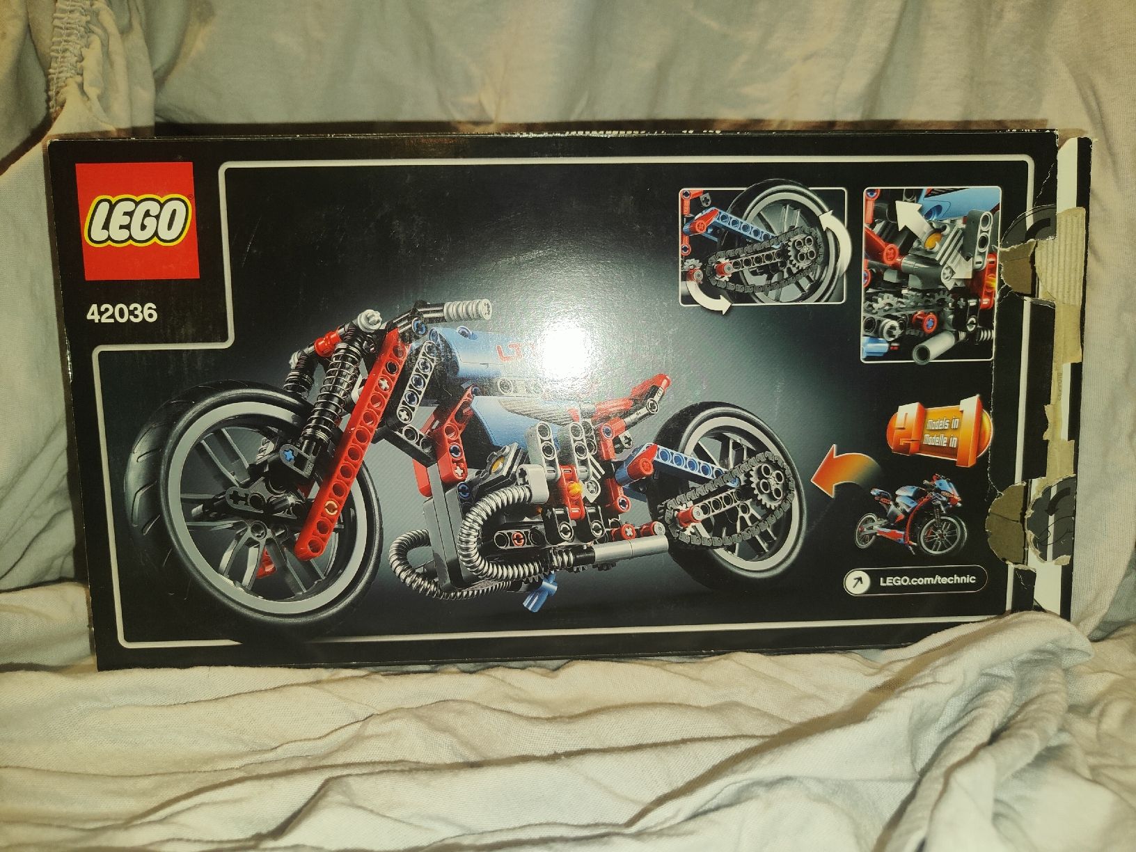 Lego Kit di costruzioni: Lego Technic Motorrad 42036 – Usato da Schleitheim venduto da eug_1701 5