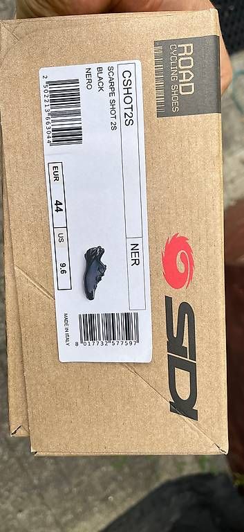 Chaussures hommes: Rennrad Schuhe SIDI SHOT 2S Black – D'occasion à Aarau par Bgreiff 3