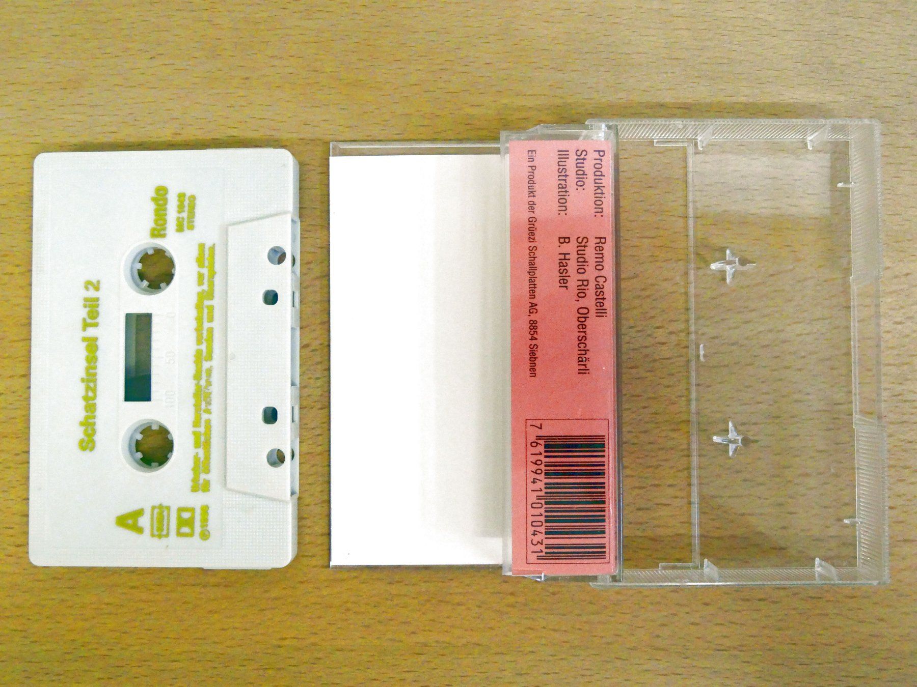 Musicassette: MC - Schatzinsel Teil 2 – Usato da Amlikon-Bissegg venduto da allerlei-versand 1