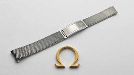 OMEGA Vintage Uhrenband "Milanaise"