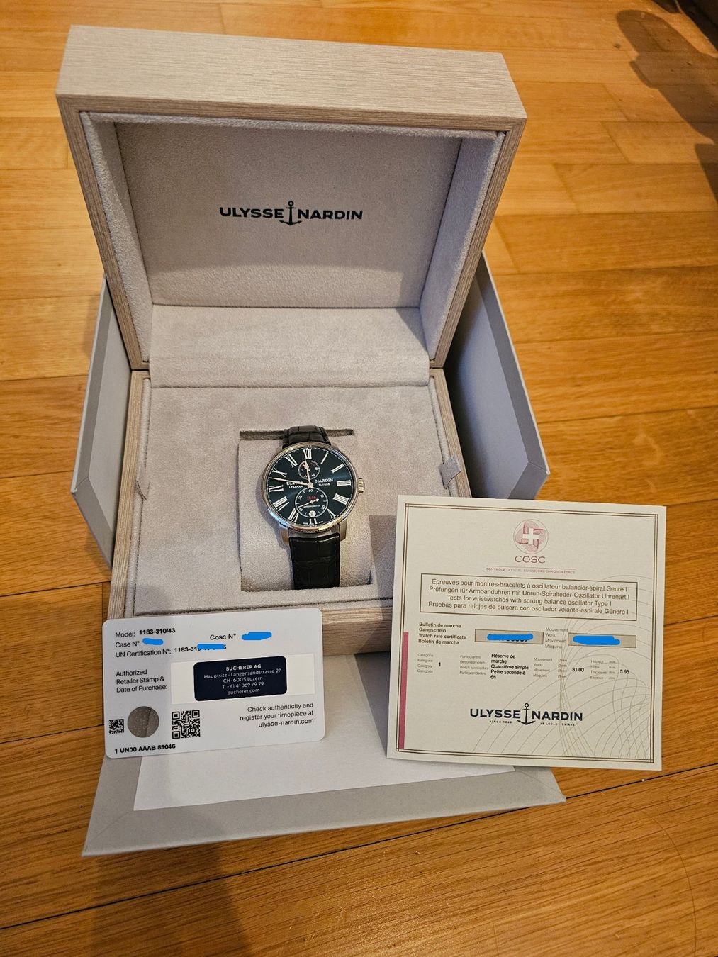 Ulysse Nardin Orologi: Ulysse Nardin Marine Torpilleur – Usato da Bonstetten venduto da HemiEngine1969