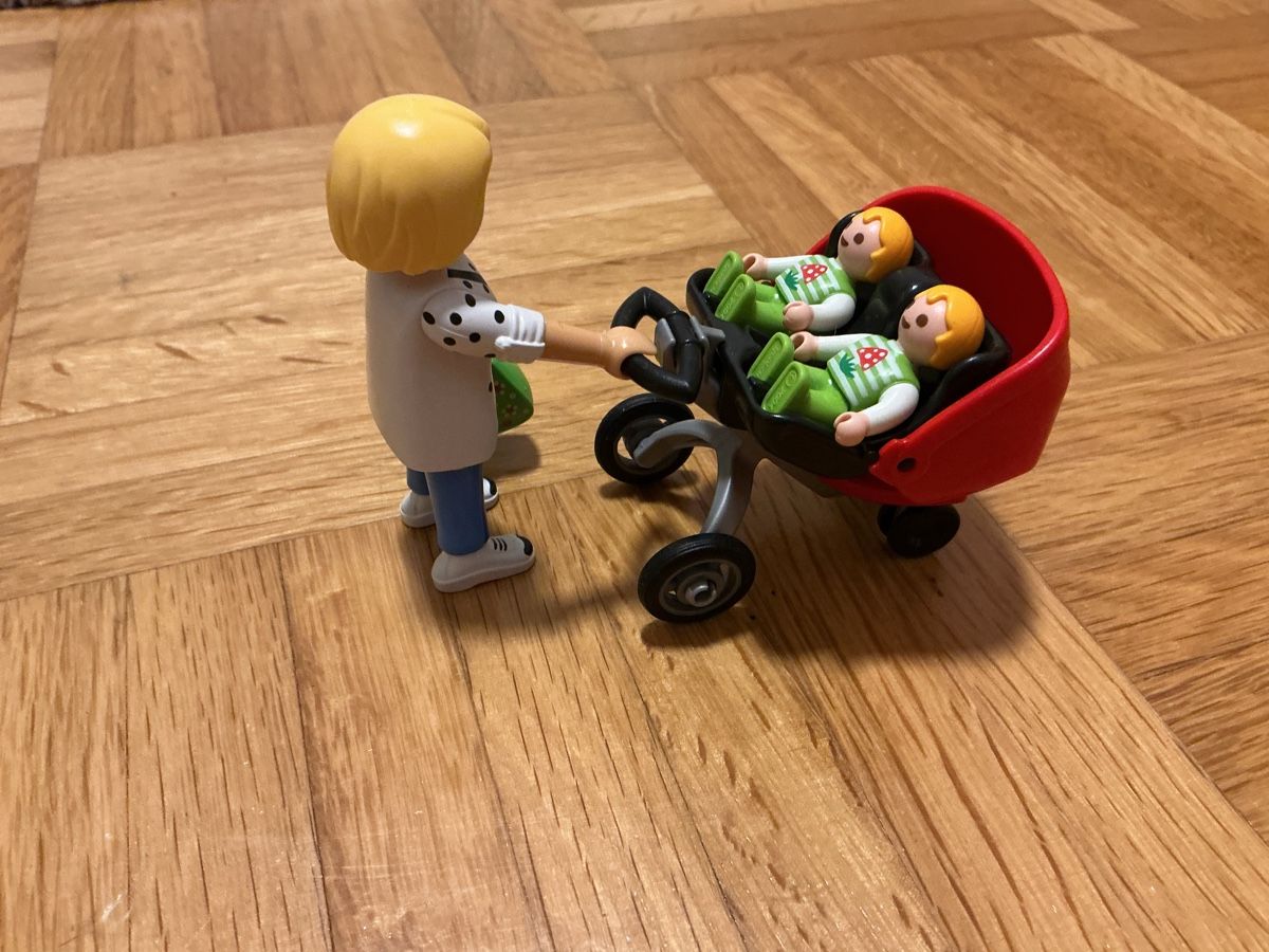 Playmobil Giocattoli: Playmobil Mutter mit Zwillingen  – Usato da Watt venduto da ChrisR81 5