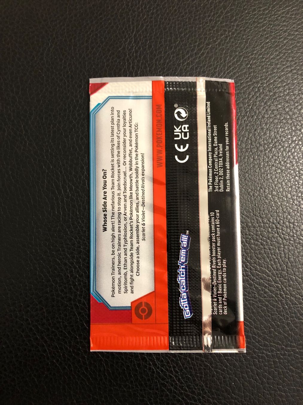Pokémon Cartes à collectionner: Booster Pack Destined Rivals Fun Pack SEALED Ab 1 – D'occasion à Paradiso par Pkmn10 1