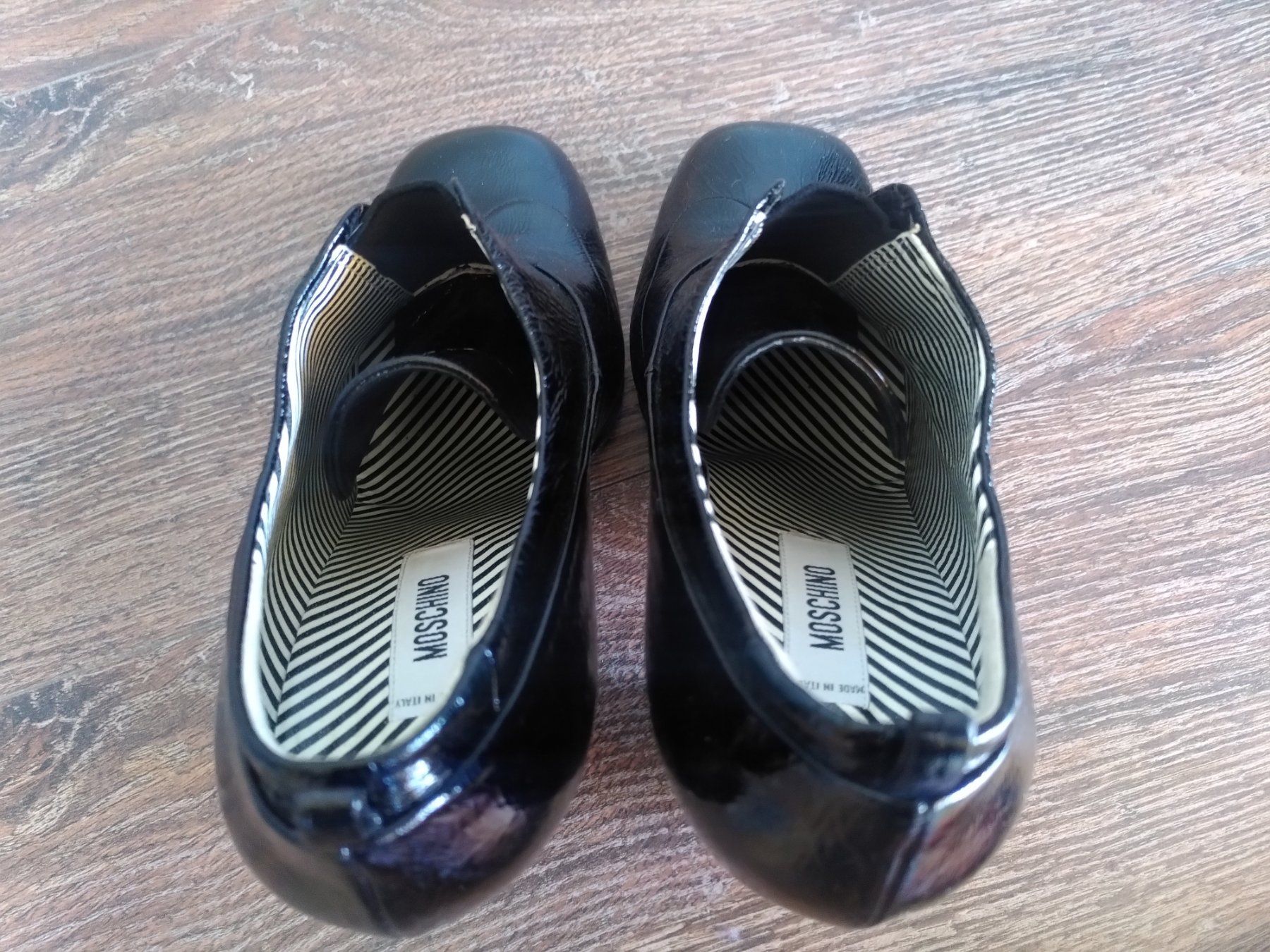 Moschino Chaussures femmes: Talons noir cuir Moschino – D'occasion à Châtel-St-Denis par melaimelai 3