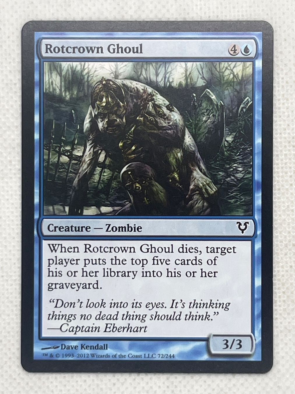 Magic The Gathering Carte collezionabili: MTG Rotcrown Ghoul AVR 072 Englisch Common – Usato da Hinterkappelen venduto da Kim1992