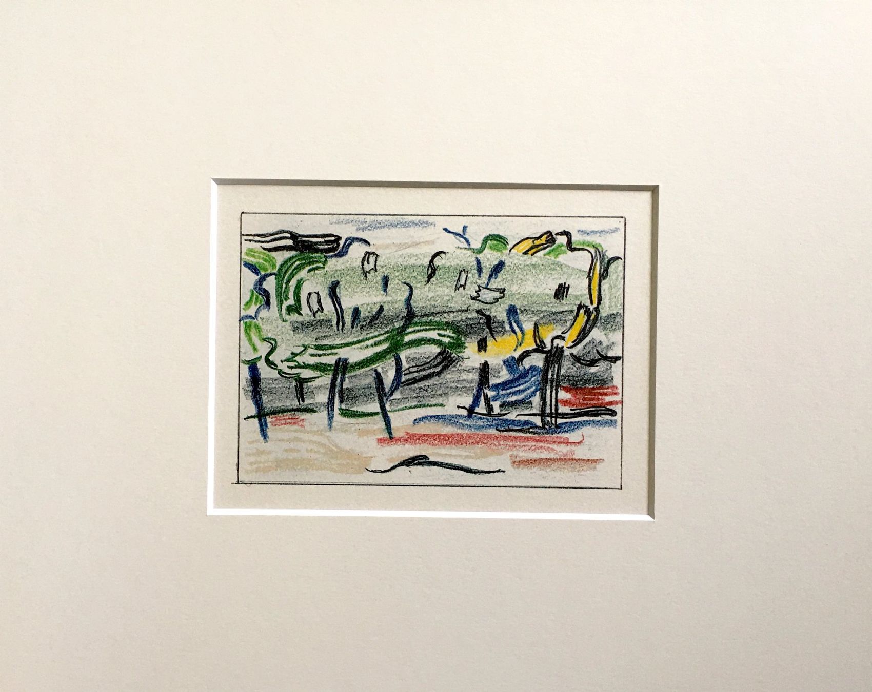 Grafica & Litografie: ROY LICHTENSTEIN "ROAD BEFORE THE FOREST" – Usato da Nennigkofen venduto da Sommersonnen 1