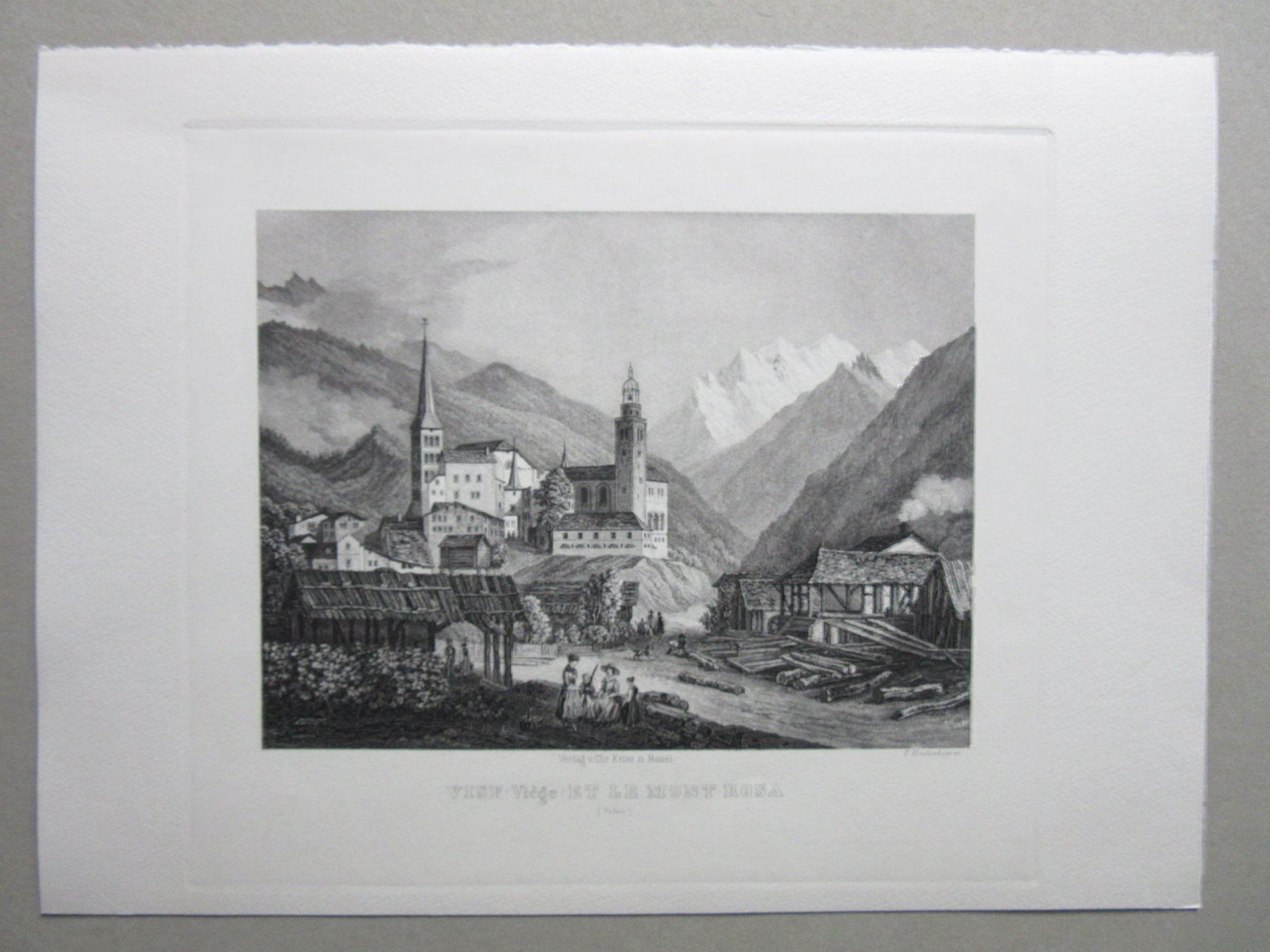 Stiche: VISP AQUATINTA – Gebraucht aus Gersau von grafik-kunst 2