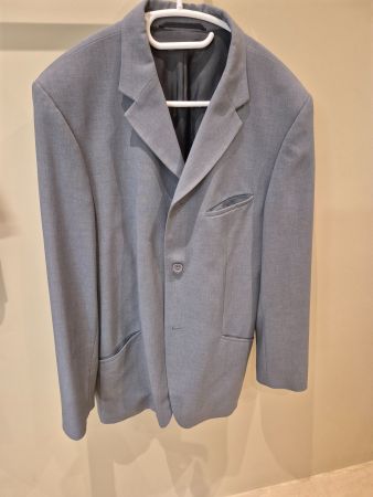 Manhattan Club Blazer und Hose, grau, Gr. 48