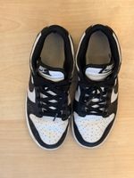 Nike Dunk Low Damen Turnschuhe Grösse 39 Schwarz Weiss