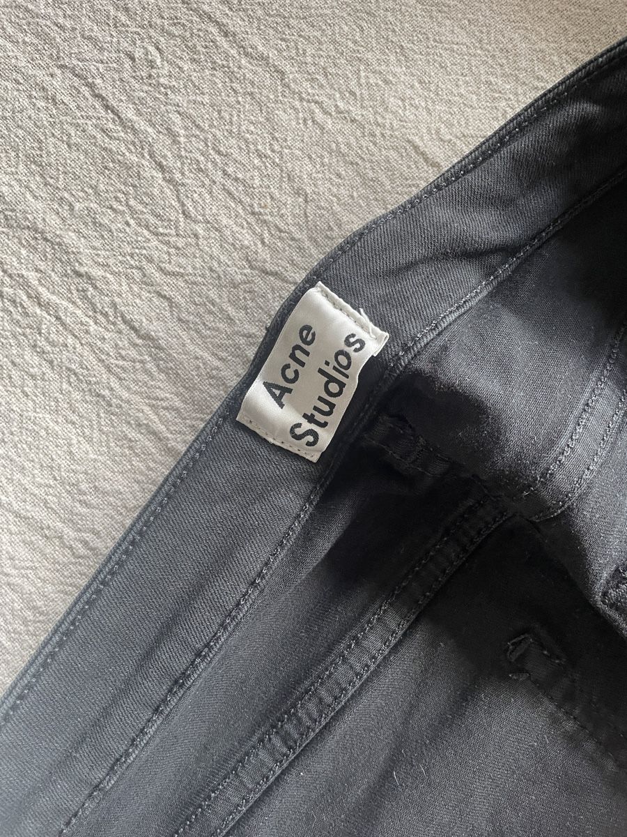 Acne Studios Jeans: Jeans Acne Studio Skin 5 black Gr. 27/32 – Usato da Zürich venduto da ehupp 3