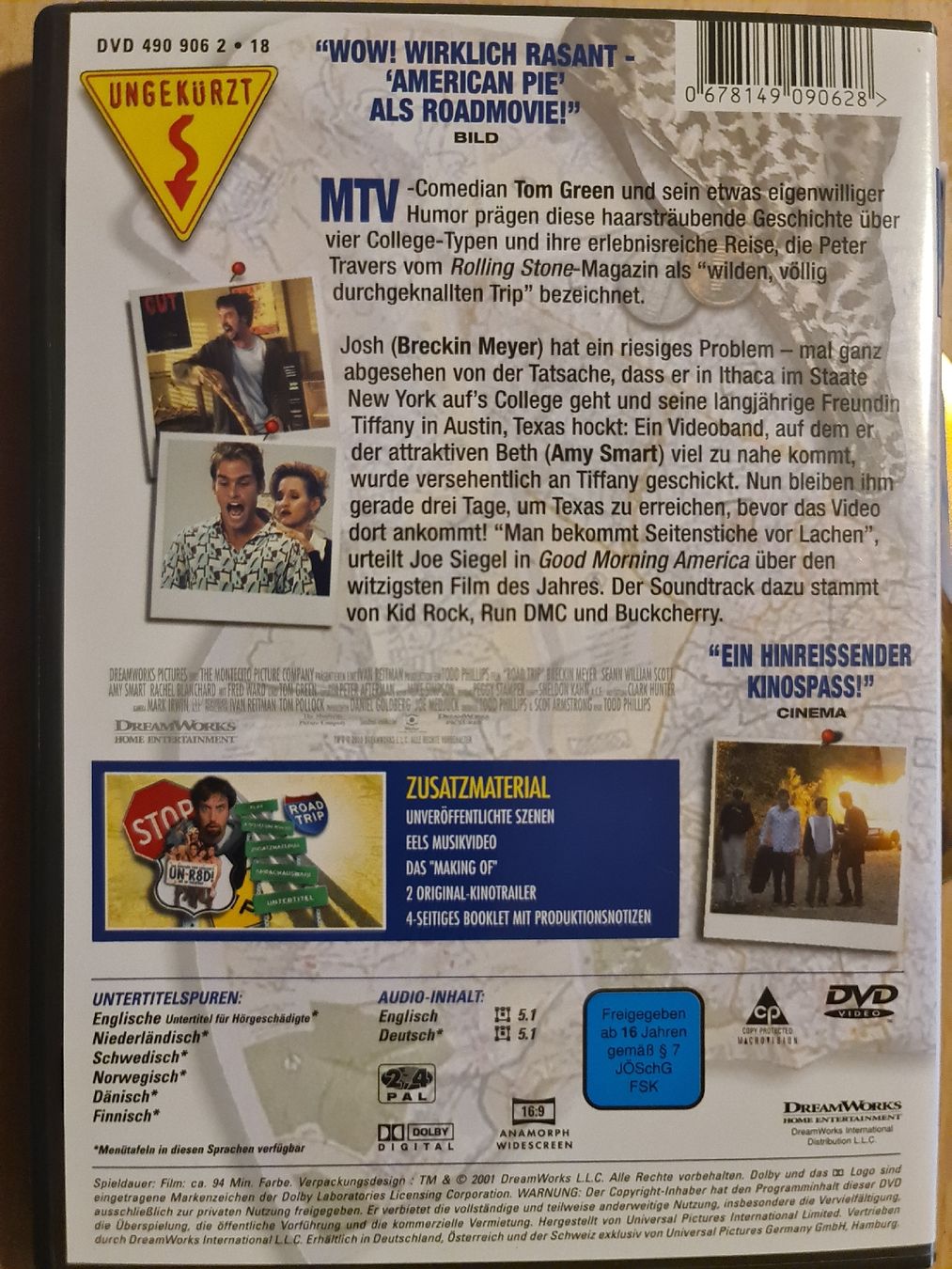 Tutti i DVDs: DVD road trip 63 – Usato da Dintikon venduto da Vexi 1