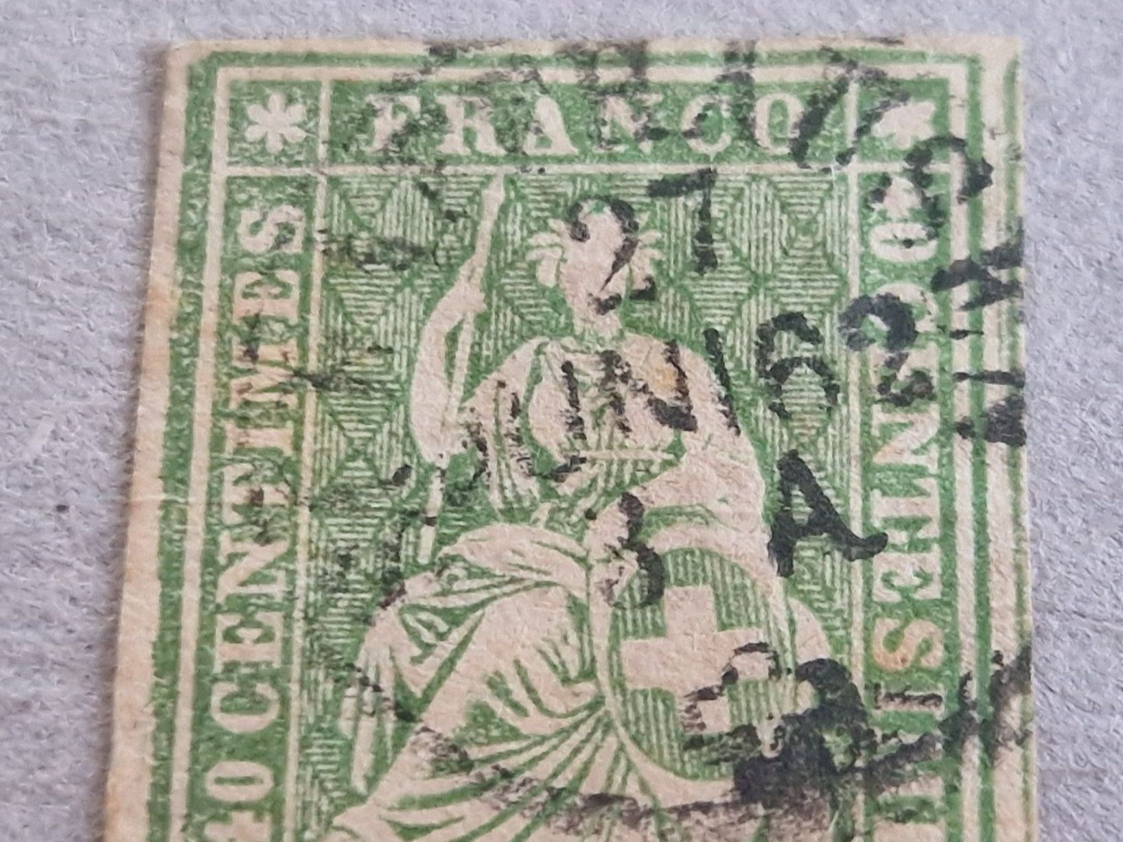 Tutti i francobolli: Strubel 26G, signiert, ab 1.- – Usato da Burgdorf venduto da Glossy01 1