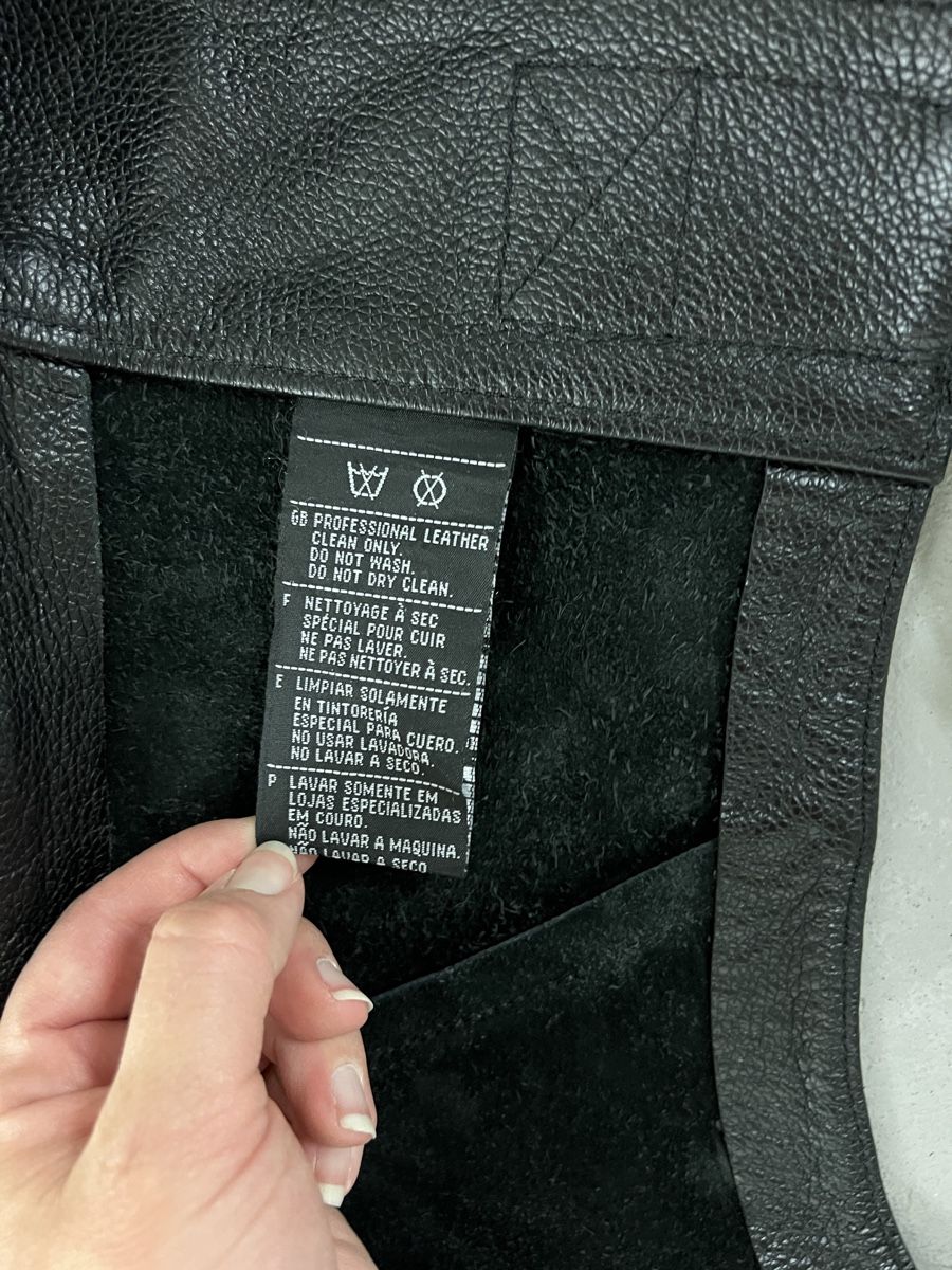 Harley-Davidson Pantaloni: Harley-Davidson Leder Chaps Schwarz Grösse L gebraucht – Usato da Cham venduto da ingold_a 3