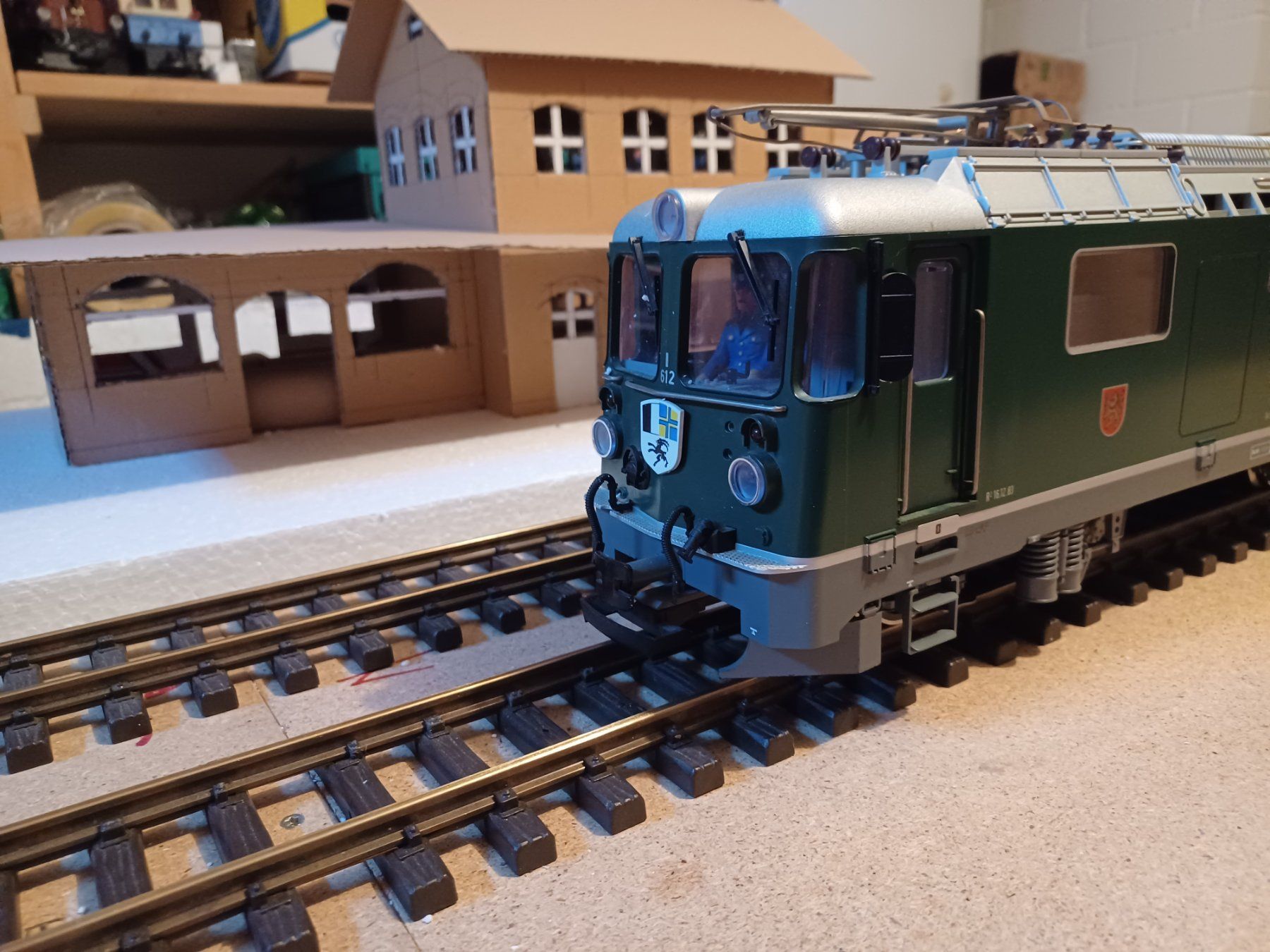 LGB Modellini di ferrovie: RhB Ge 4/4 612 Thusis LGB – Nuovo (secondo la descrizione) da Merenschwand venduto da KbVl 1