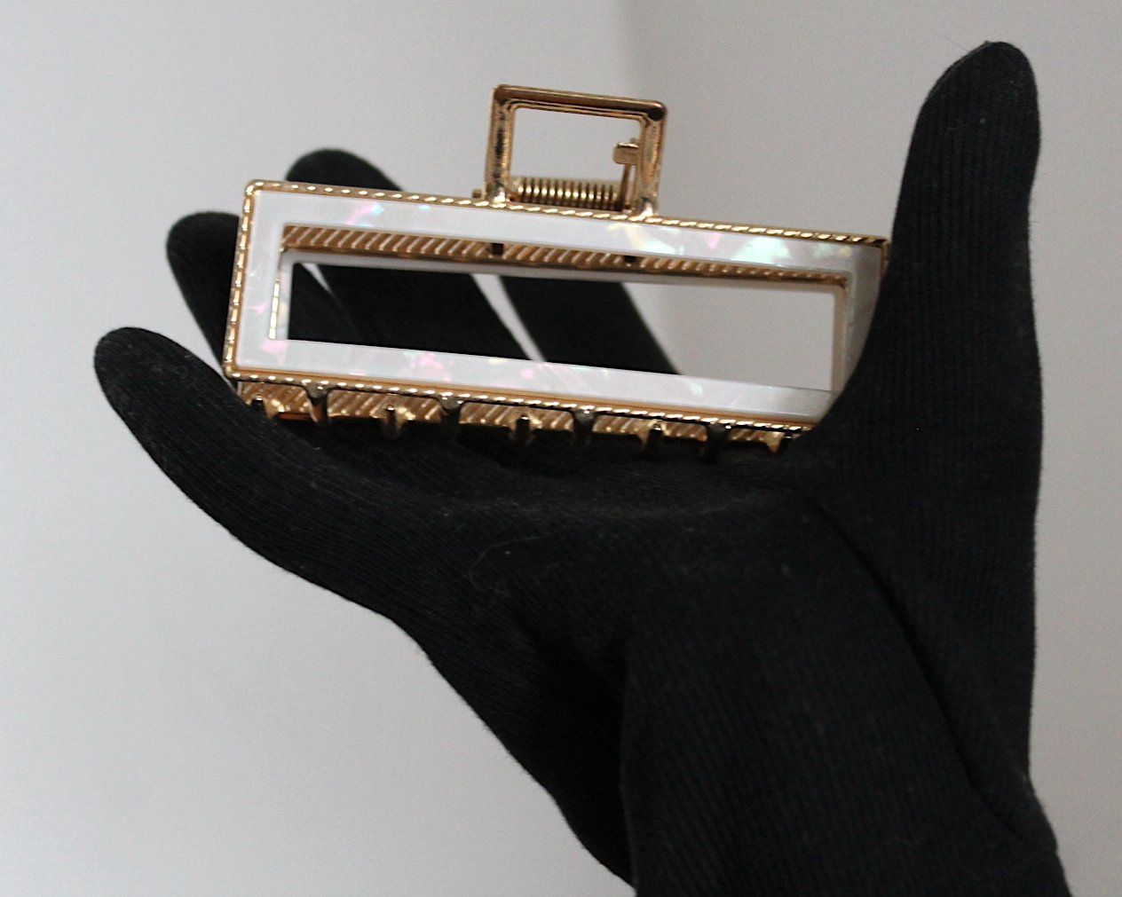 Haarschmuck: Haarklammer Clips mit Perlmutt-Optik – Gebraucht aus Locarno von madame-tus-sauds 4